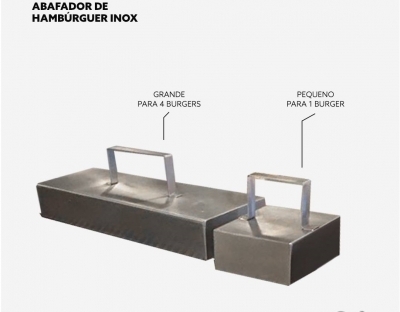 Abafador de Hamburguer – Abafador de Hamburger Aço Inox