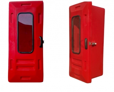 Abrigo para Extintores - Porta Extintor de Parede Vermelho 