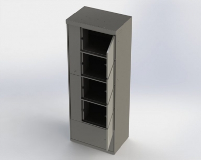 Armário Locker Inteligente - Armário Inteligente Modular