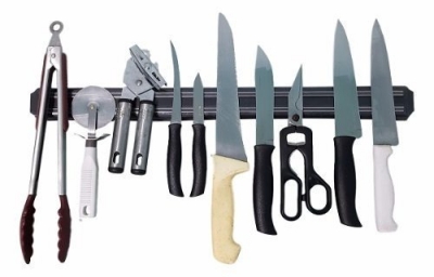 Barras Magnéticas para Facas - Barra de Imã para Cozinhas