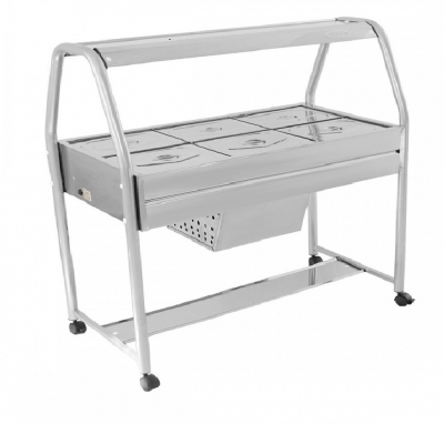 Buffet Térmico Self Service | Carrinho Buffet Térmico Refrigerado