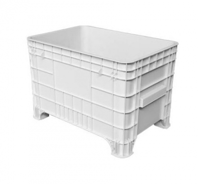Caixa Plástica Container 370 Litros - Caixa Container Branca