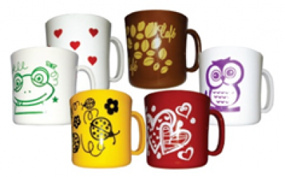 Caneca Plástica Personalizada - Caneca com Alça 