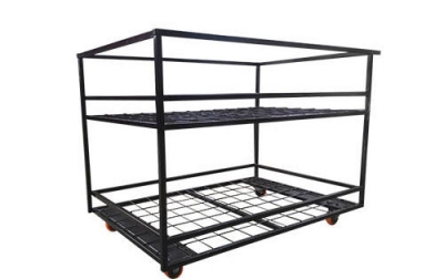 Carrinho Abastecimento 250 Kg - Carrinho Picking 2 Cestos