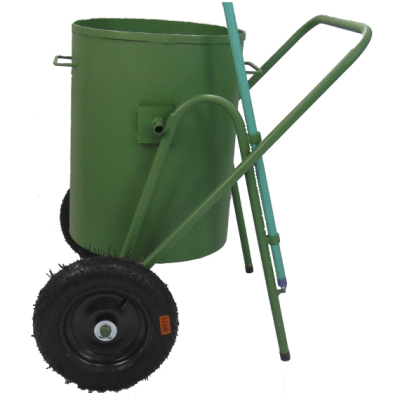 Carrinho Gari Lutocar 100 Litros Coleta de Lixo e Varrição Urbana