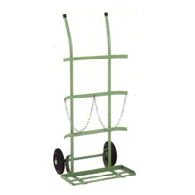 Carrinho para Cilindros de Solda 300 Kg - Carrinho Tubular para oxigênio 