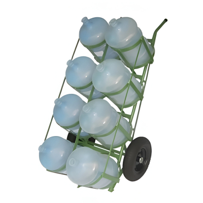 Carrinho para Transporte de 8 Galões de Água