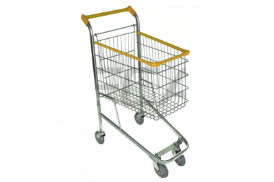 Carrinho Supermercado Pequeno Volume - Carrinho de Compras 60 Lts