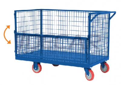 Carro Abastecimento com Porta - Carrinho Abastecimento