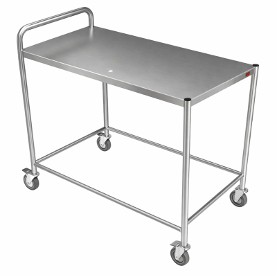 Carro Bandeja 1 Plano Carro Auxiliar Aço Inox