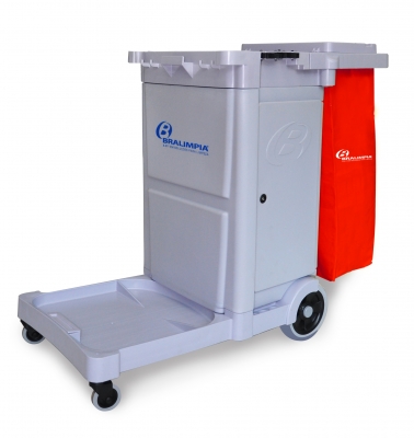 Carro Funcional Guard - Carrinho de Limpeza Bralimpia