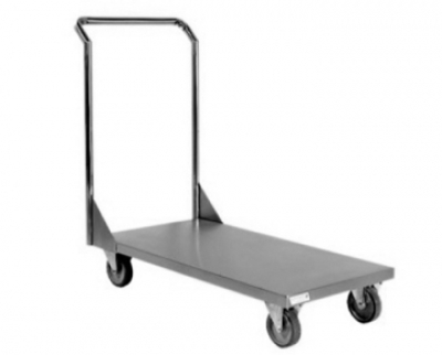 Carro Plataforma 200 Kg - Carrinho de Aço Inox
