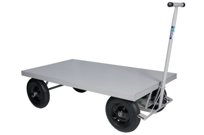Carro Plataforma Assoalho de Aço 800 Kg - Carrinho Plataforma