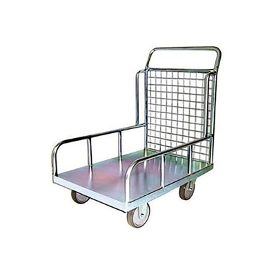 Carro Plataforma com Abas - Carrinho Plataforma Picking