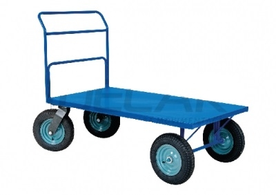Carro Plataforma com Puchador 800 Kg - Carrinho Plataforma