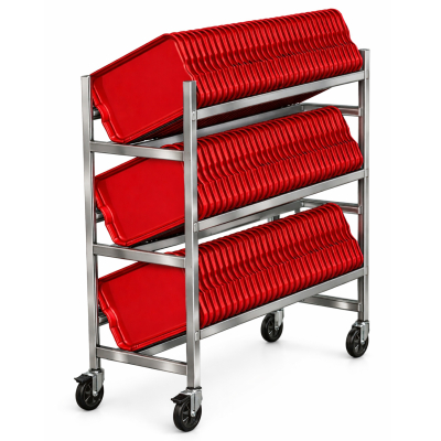 Carro Seca Bandejas de Refeitório