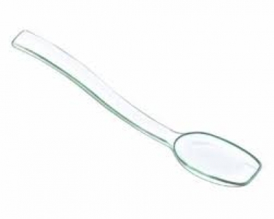 Colher para Servir Transparente 25,5 cm – Colher de Policarbonato Cambro