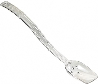 Colher Perfurada Transparente 25,5 cm – Colher de Policarbonato
