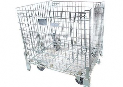 Container Aramado com Rodas - Cesto Aramado Industrial