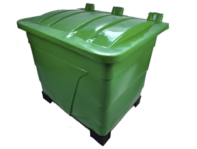 Container de Lixo 500 Litros – Container com Pés Metálicos