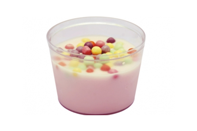 Cremeira Redonda de Plástico 150 ml - Pote Redondo
