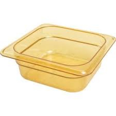 Cuba de Policarbonato Âmbar GN1/6x65 - Cuba Cambro 62HP150