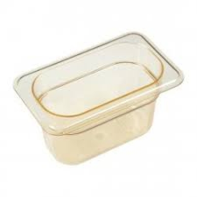 Cuba de Policarbonato Ambar GN1/9x100 - Cuba Cambro 94HP150