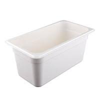 Cuba de Policarbonato Branco GN1/3x150 - Cuba Cambro 36CW148
