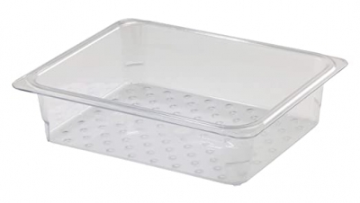 Cuba de Policarbonato Perfurada GN1/2x75 - Cuba Cambro 23CLRCW135