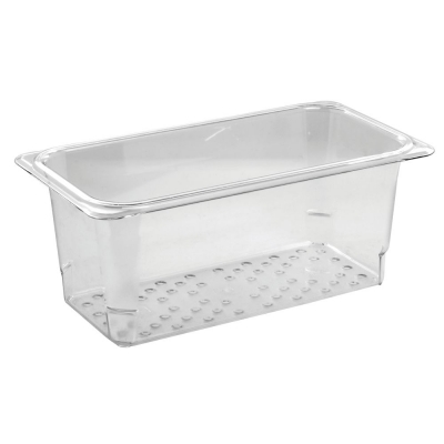 Cuba de Policarbonato Perfurada GN1/3x130 - Cuba Cambro 35CLRCW135