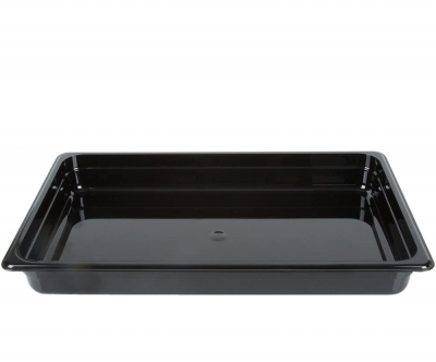 Cuba de Policarbonato Preta GN1/1x65 - Cuba Cambro 12CW110 