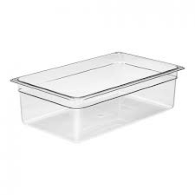 Cuba de Policarbonato Transparente GN1/1x150 - Cuba Cambro 16CW135