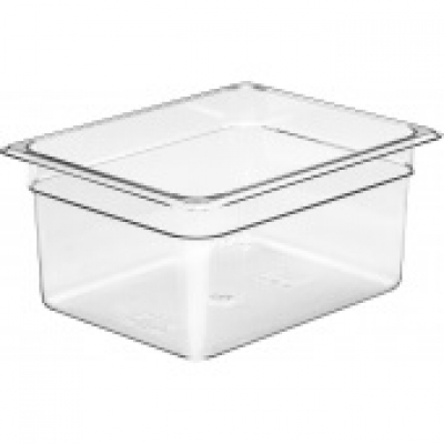 Cuba de Policarbonato Transparente GN1/2x150 - Cuba Cambro 26CW135