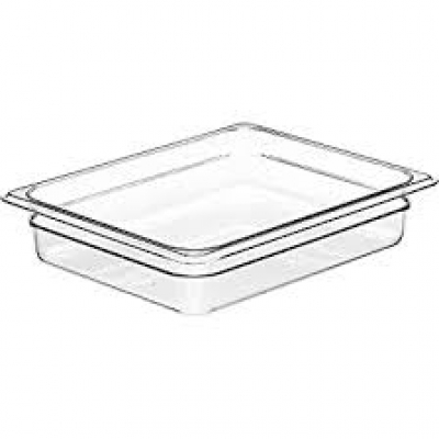 Cuba de Policarbonato Transparente GN1/2x65 - Cuba Cambro 22CW135