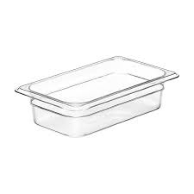 Cuba de Policarbonato Transparente GN1/4x65 - Cuba Cambro 42CW135