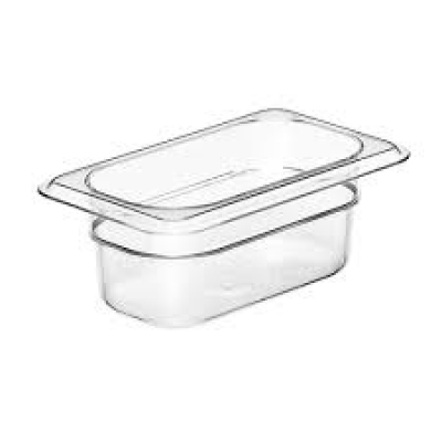 Cuba de Policarbonato Transparente GN1/9x65 - Cuba Cambro 92CW135