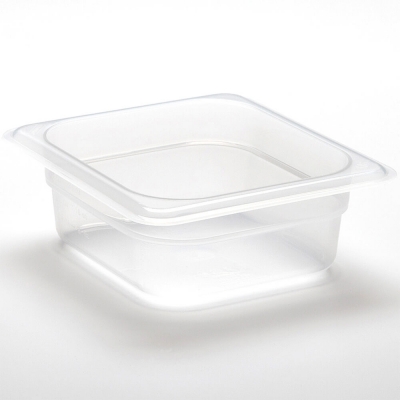 Cuba de Polipropileno Translucido GN1/6x100 - Cuba Cambro 64PP190