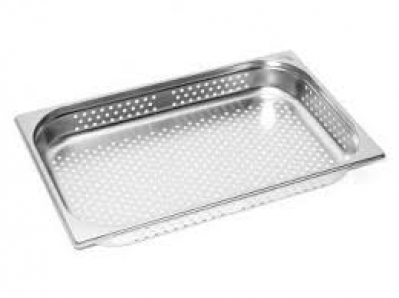 Cuba GN 1/1 de Inox Perfurada - Cuba Gastronômica