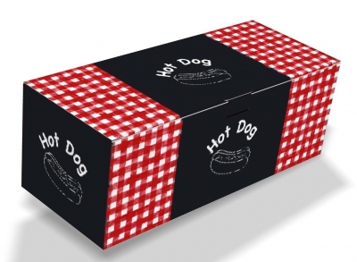 Embalagem Hot Dog Cachorro Quente com Tampa - Hot Dog Delivery