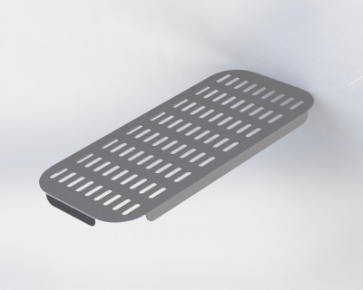 Escorredor para Cuba GN 1/3 - Base de Inox para Cuba Cambro