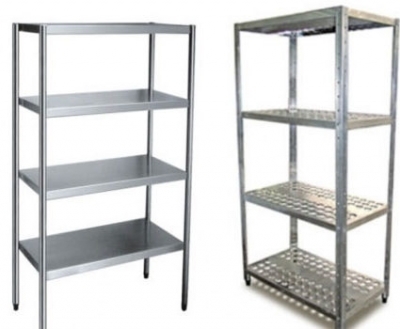 Estante Aço Inox Perfurada – Prateleira Aço Inox para Cozinhas