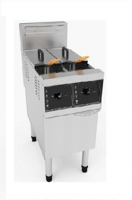 Fritadeira a Gás 22 Litros (Split) – Fritadeira de 2 Cubas e 2 Cestos