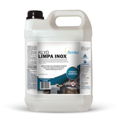 Limpador de Aço Inox – Abrilhantador de Aço Inox