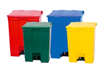 Lixeira com Pedal 100 Litros – Lixeira Plástica Bralimpia