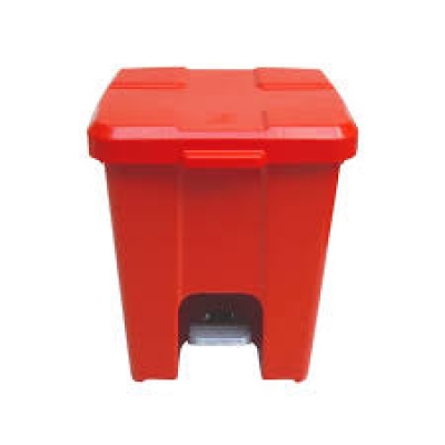 Lixeira Quadrada com Pedal 30 Litros – Lixeira Plástica