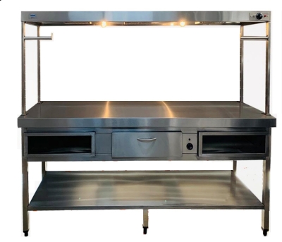 Mesa de Delivery Aquecida - Mesa para Embalagem Delivery