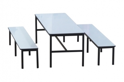 Mesa para Refeitório Industrial – Mesas com Bancos  