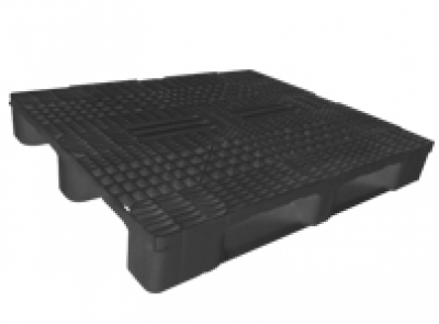 Palete Plástico Vazado 8000 Kg - Pallet Plástico Preto