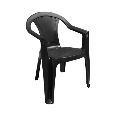 Poltrona de Plástico Opala – Poltrona Plástica Preta