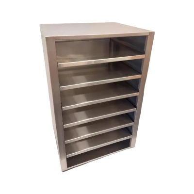 Porta Bandeja Fast Food Aço Inox